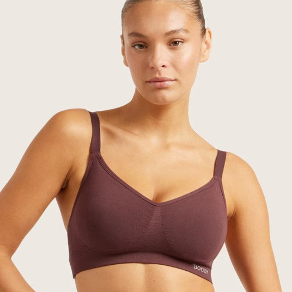 Boody Wireless T-Shirt Bra - Mulberry