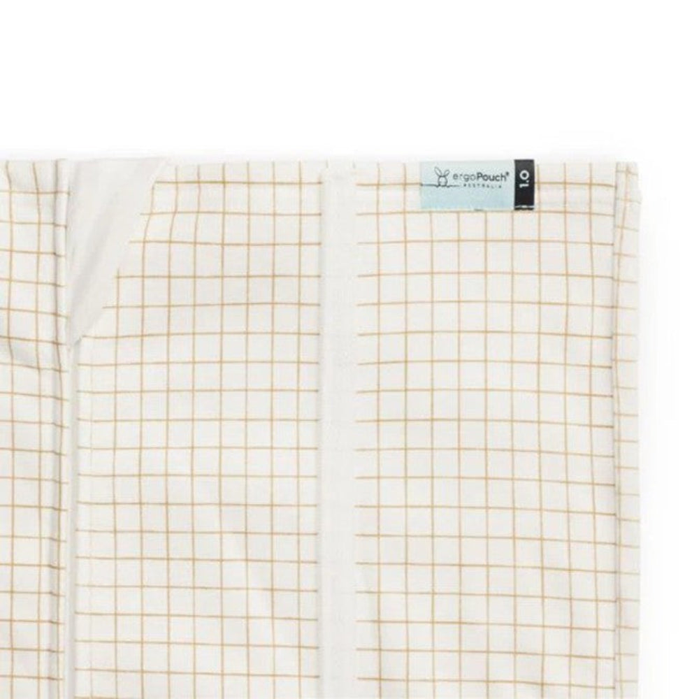 ErgoPouch Tuck Sheet - Bassinet - Caramel Grid