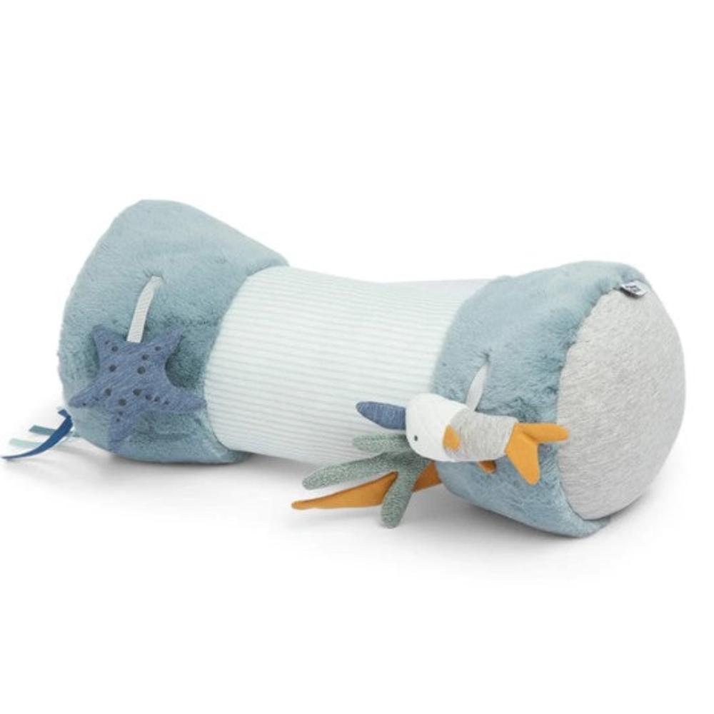 Mamas & Papas Tummy Time Roll - Welcome to the World - Blue