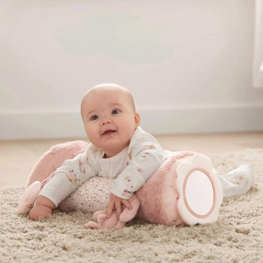 Mamas & Papas Tummy Time Roll - Welcome to the World - Pink