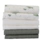 Little Bamboo Muslin Wash Cloths 6 Pk - Turtle Bay
