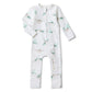 Snuggle Hunny Organic Snugglesuit Convertible Romper - Turtle