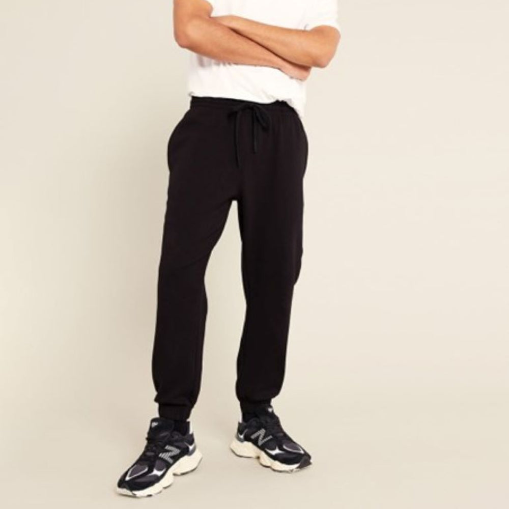 Boody Unisex Cuffed Sweat Pants - Black