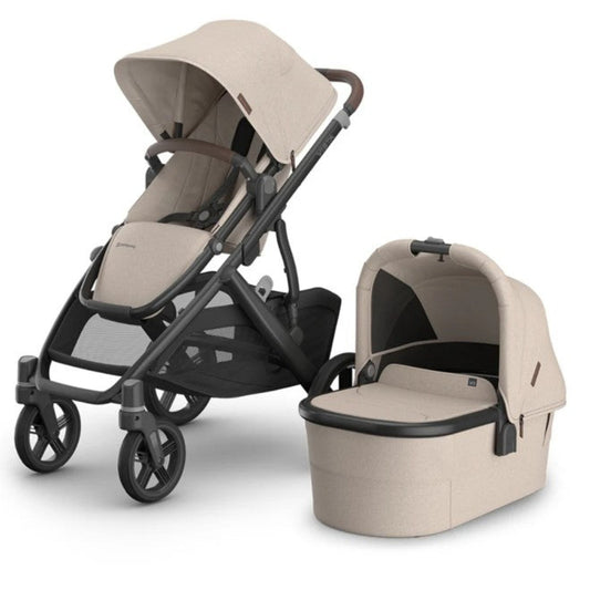 UPPAbaby VISTA V3 with Bassinet - Sandstone Melange - Ada