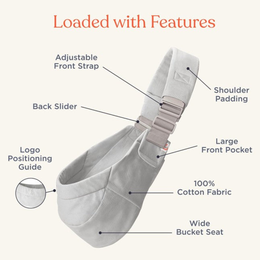 Ergobaby Upsie Sling Carrier - Onyx