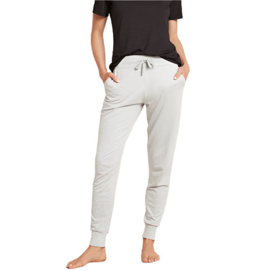 Boody Womens Weekend Joggers - Grey Marl