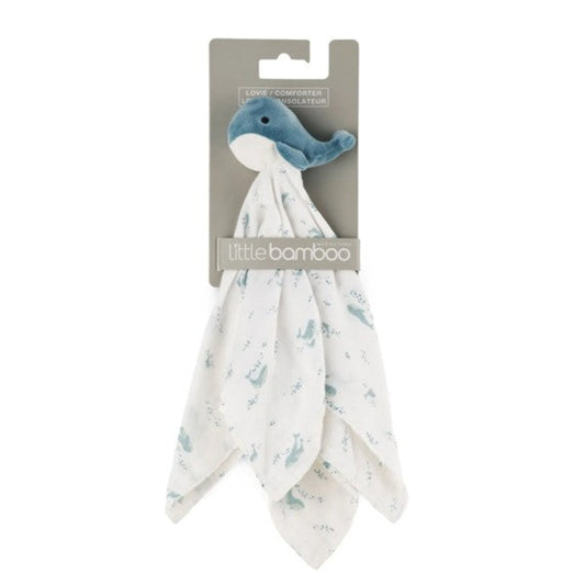 Little Bamboo Lovie/Comforter - Wally the Whale
