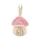 Living Textiles Whimsical Wonderland Dummy Chain - Mushroom House