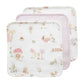 Living Textiles 3 pk Wash Cloths - Whimsical Wonderland