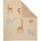 Living Textiles Jacquard Pram Blanket - Wild Safari