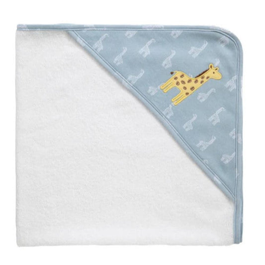 Living Textiles Hooded Towel - Wild Safari Giraffe