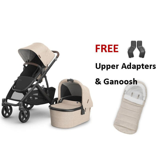 UPPAbaby VISTA V3 with Bassinet - Oat Melange - Liam