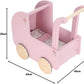 Little Dutch Wooden Doll Pram - Pink