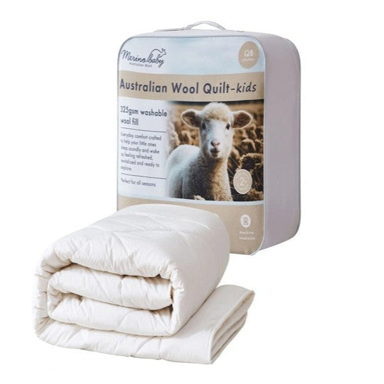 Merino Baby Australian Wool Quilt - Queen Bed