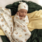 Snuggle Hunny Organic Jersey Wrap & Beanie Set - Bumblebees