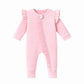 Confetti Kidz Zipsuit - Candy Pink Pointelle