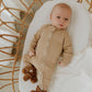 Confetti Kidz Zipsuit - Fawn Waffle