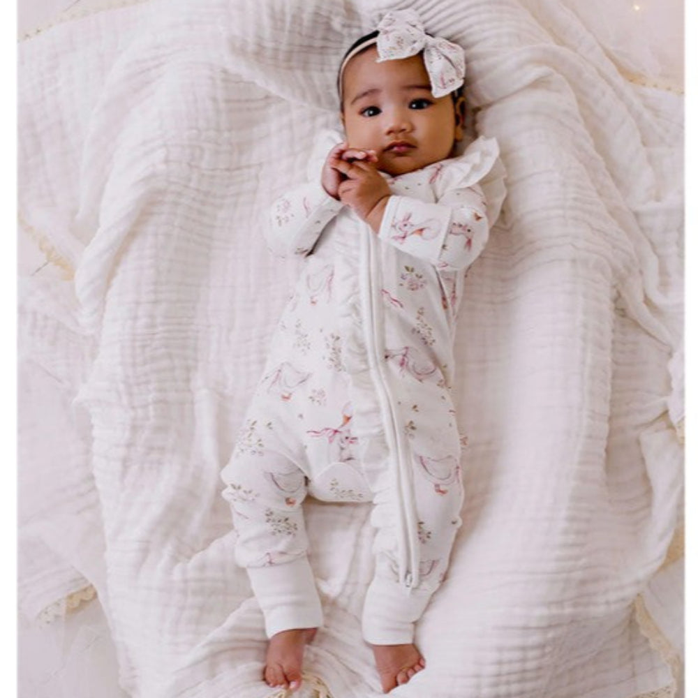 Confetti Kidz Bamboo Zipsuit - Forever Friends