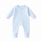 Confetti Kidz Zipsuit - Soft Blue Rib