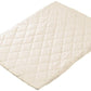 Playette Quilted Travel Cot Fitted Sheet - Cream