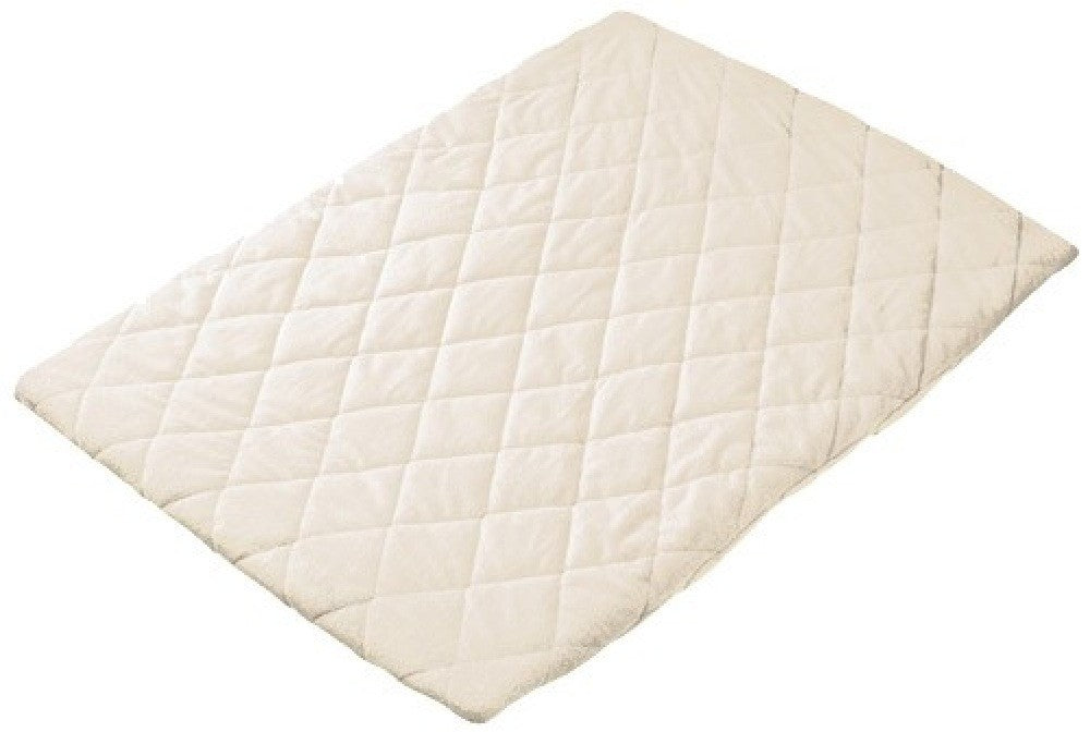 Playette Quilted Travel Cot Fitted Sheet - Cream