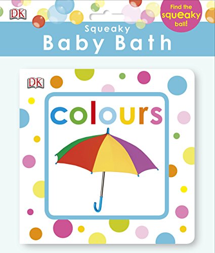 Squeaky Baby Bath Book - Colours