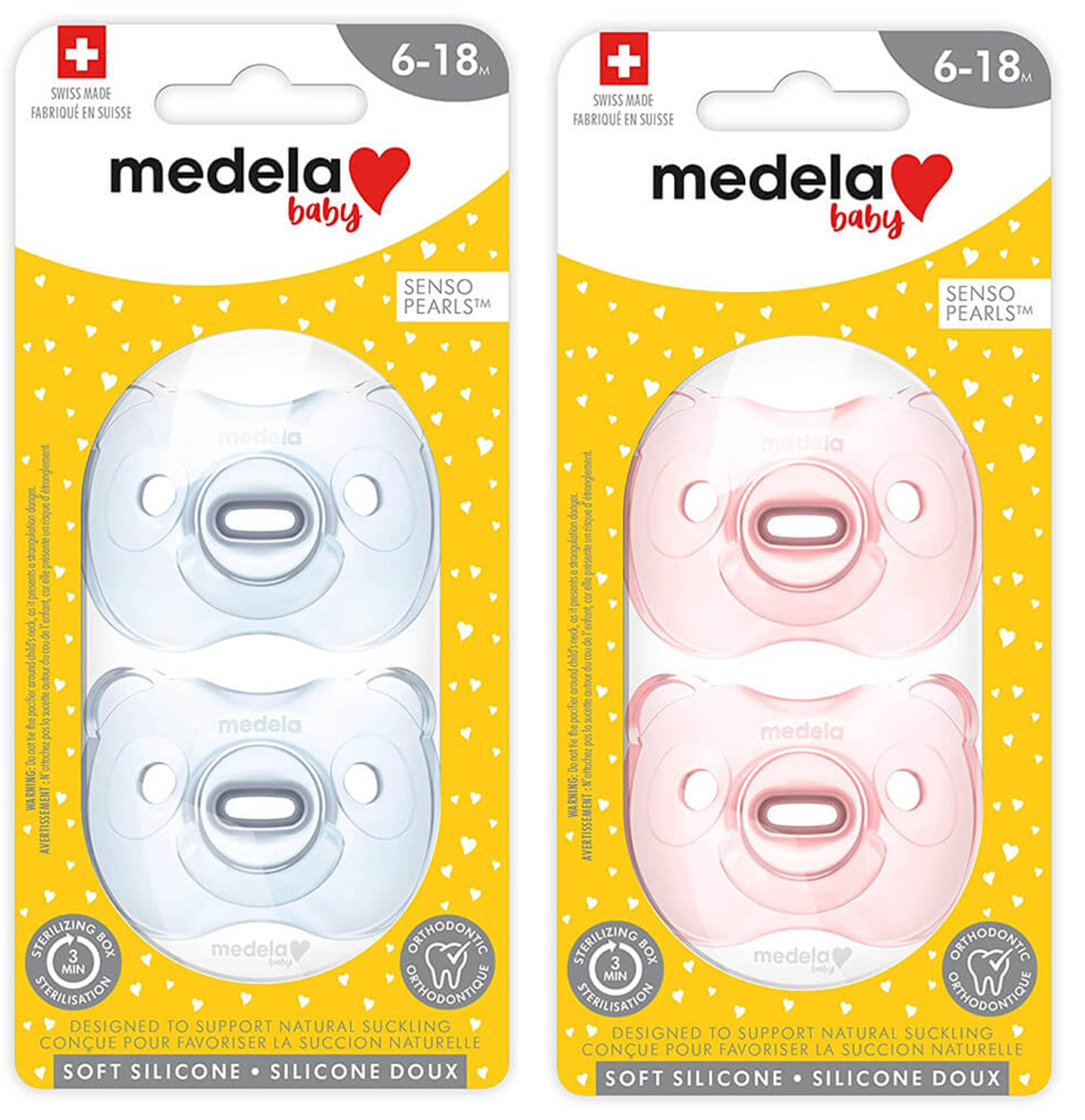 Medela Silicone Soother 2 pk - 6-18 mths