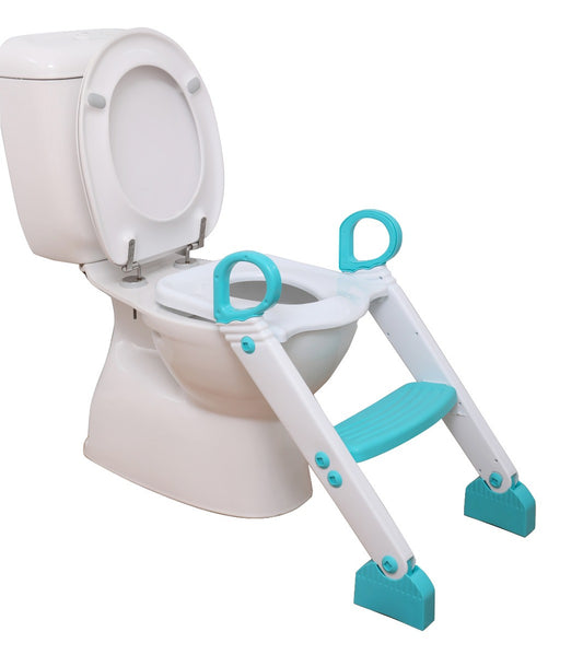 Dreambaby F6015 Step Up Toilet Topper Aqua/White