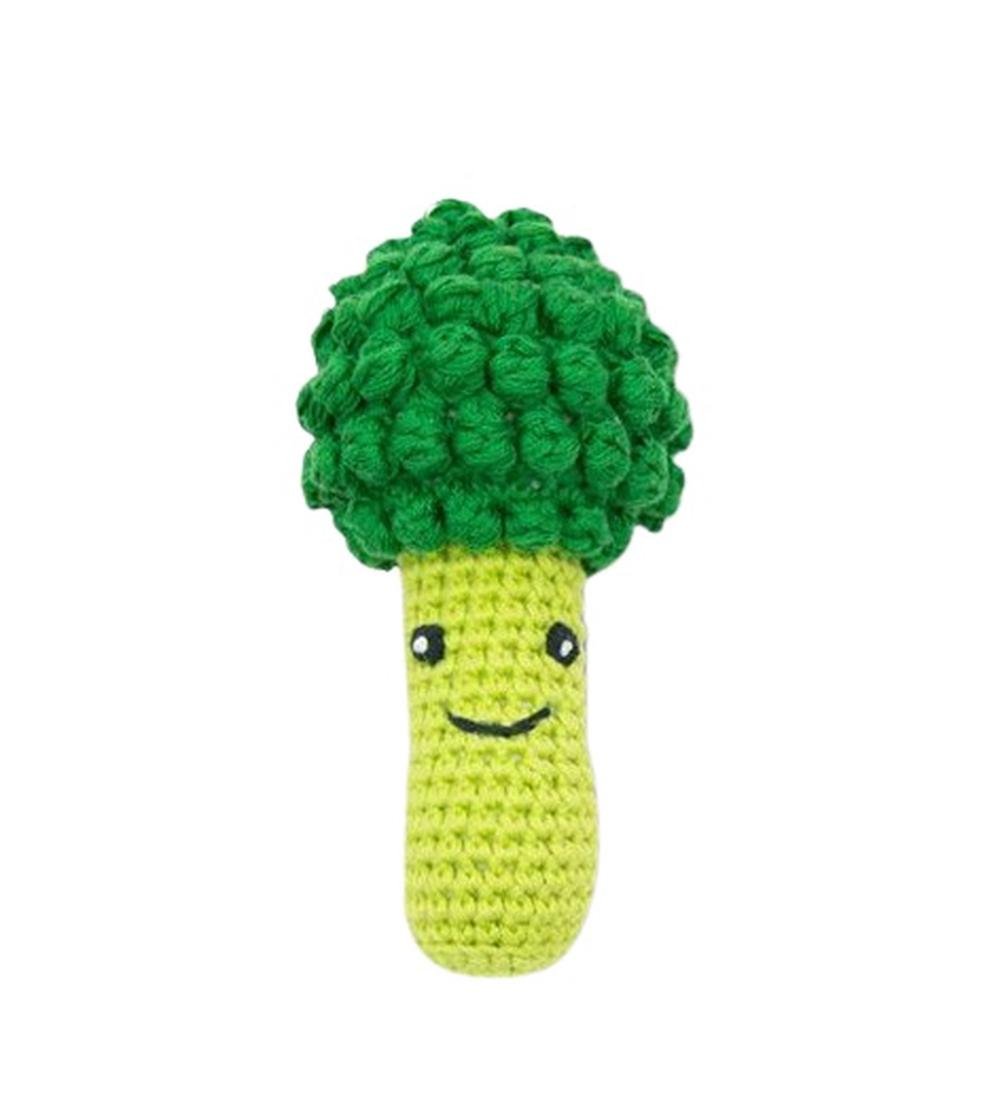 Weegoamigo Crochet Rattle Broccolli