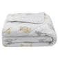 Living Textiles Reversible Jersey Cot Comforter - Savanna Babies