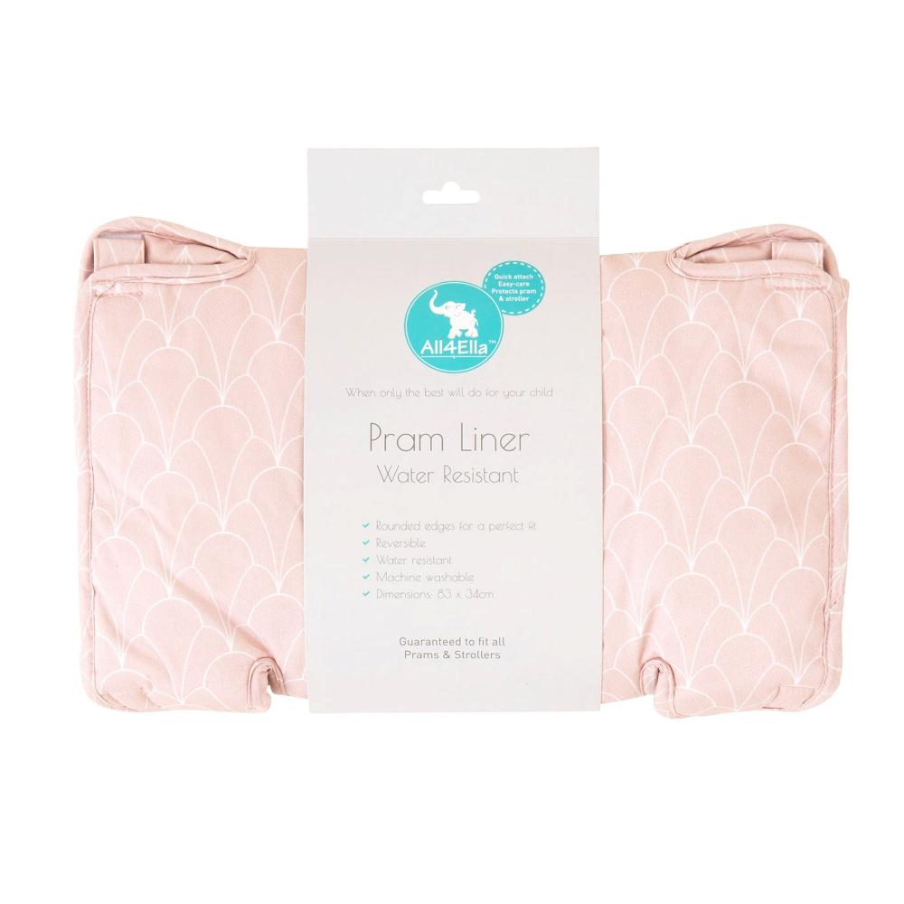 All4Ella Pram Liner - Antique Blush