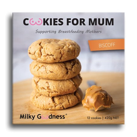 Milky Goodness Biscoff Lactation Cookies