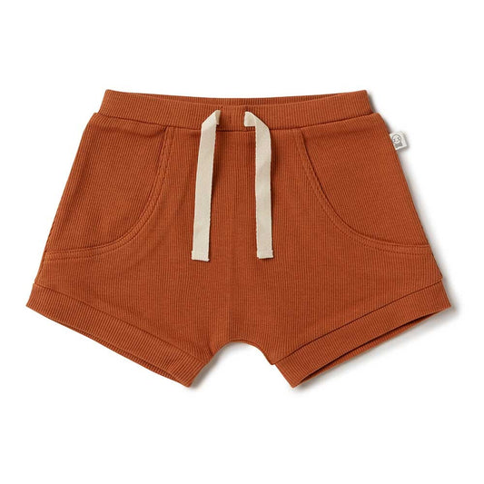 Snuggle Hunny Kids Biscuit Organic Shorts
