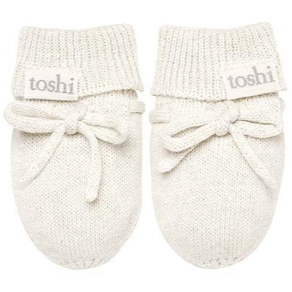 Toshi Organic Baby Mittens - Marley Cream