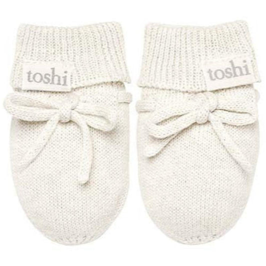 Toshi Organic Baby Mittens - Marley Cream