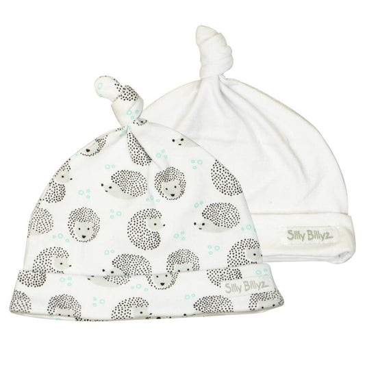 Silly Billyz Jersey Gumnut Baby Hat 2 Pk