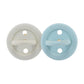 Bumi bebe Colour Pacifier - Twin Pack - Denim and Sage