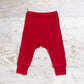 Merino Baby Pant - Red