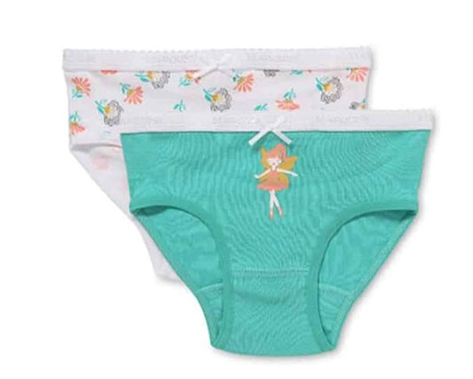 Marquise Girls Underwear - 2 pk - Fairy Garden