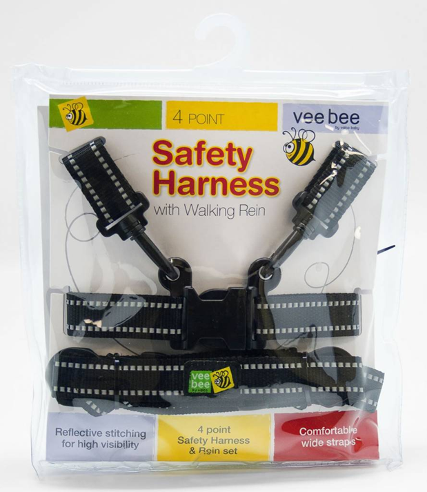 Vee Bee Safety Harness With Walking Rein