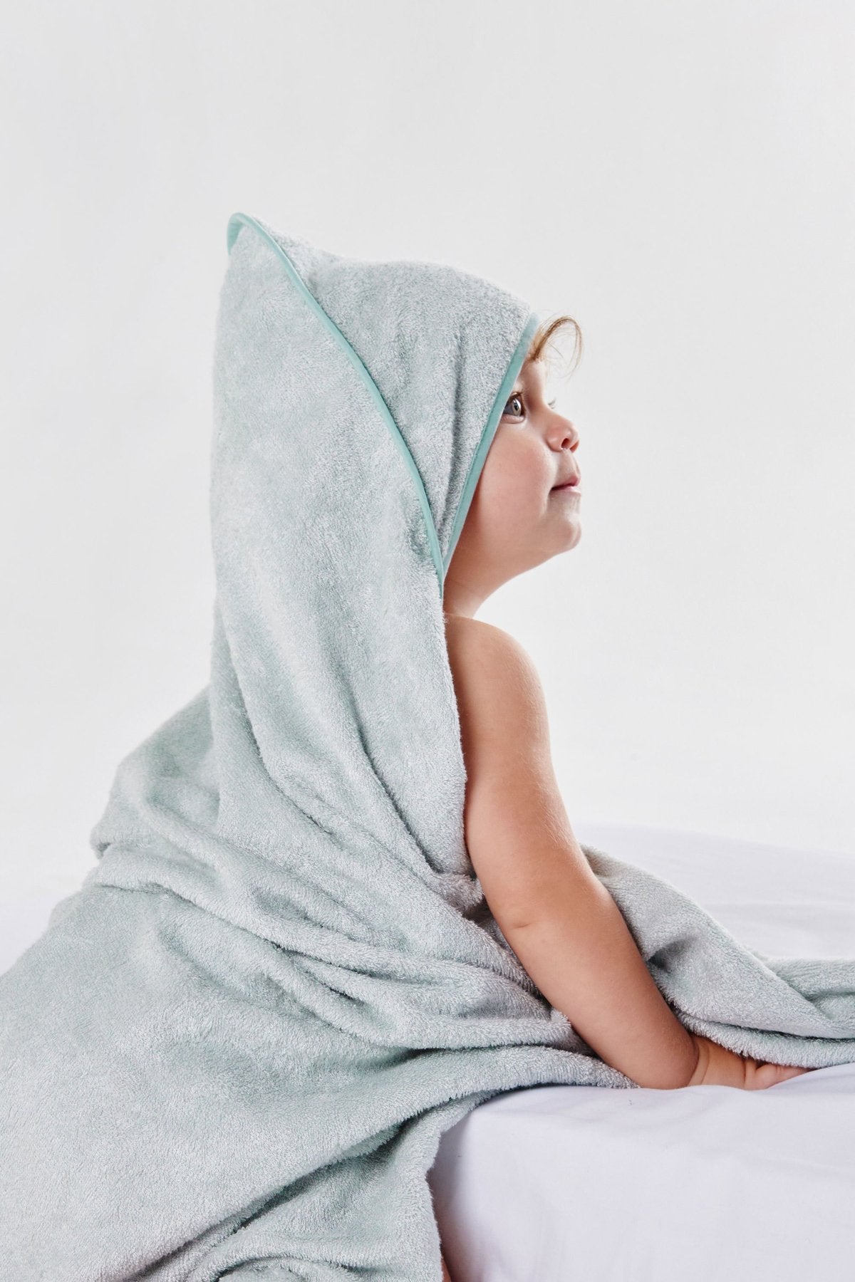 Little Bamboo Hooded Towel - Whisper