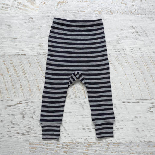 Merino Baby Pant - Navy Stripe