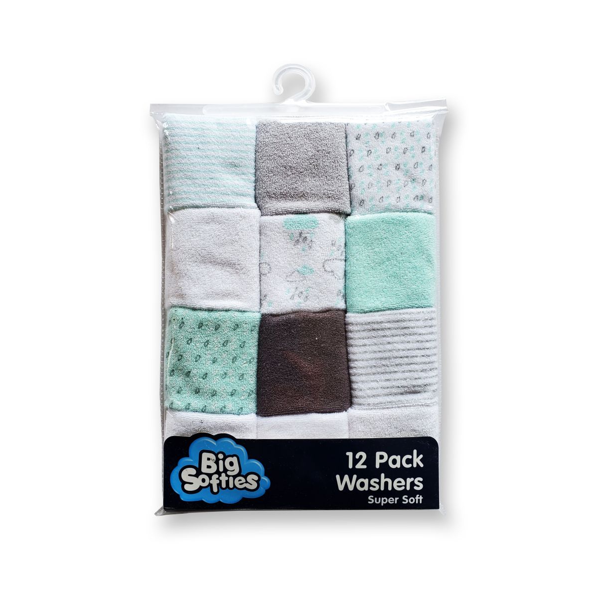 Big Softies Cotton Poly Terry Washer 12 Pk