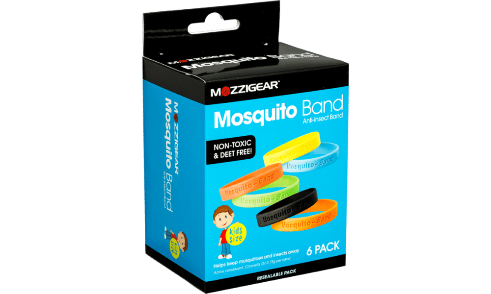 Mozzigear Mosquito Band Kids 6 Pk
