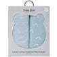 Bubba Blue Nordic Jersey Bassinet Fitted Sheet Dusty Sky/Mint 2 pk