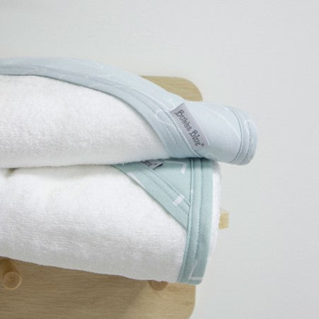 Bubba Blue Nordic Hooded Towel Dusty Sky/Mint 2 pk