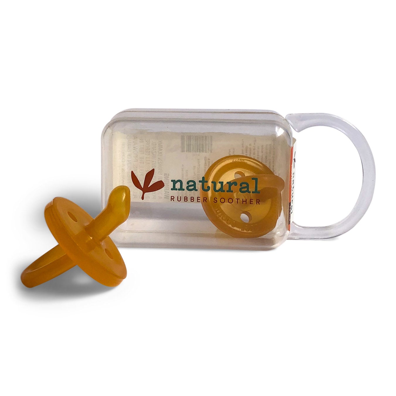 Natural Rubber Soother - Orthodontic Small Twin Pack