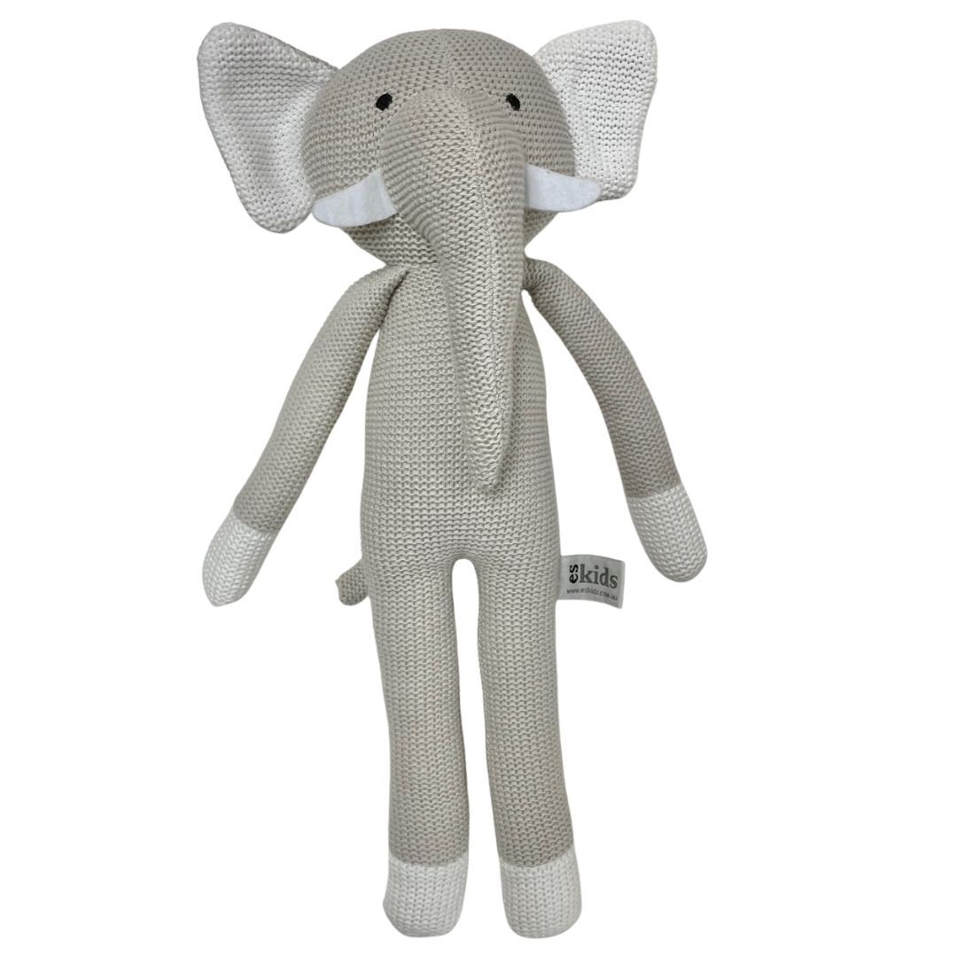 ES Kids Knitted Elephant Large 38 cm