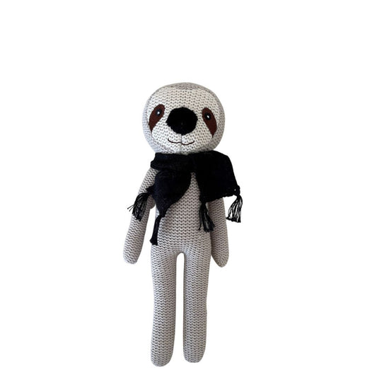 ES Kids Knitted Sloth Rattle 25 cm