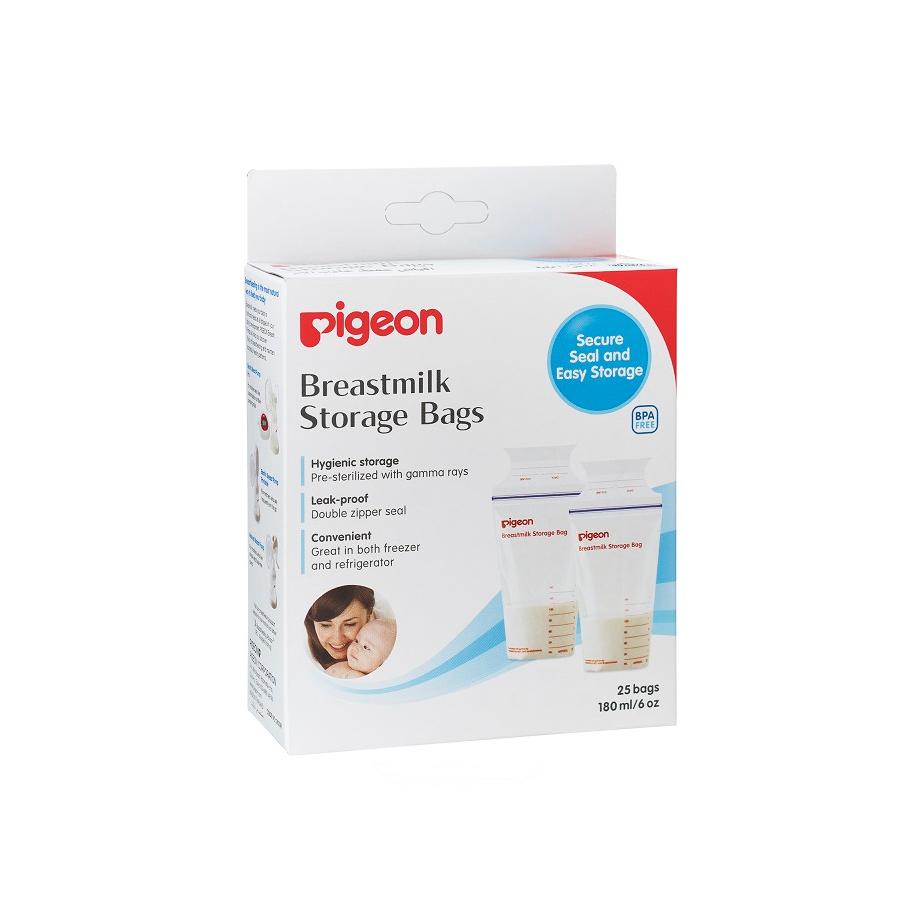 Pigeon Breast Milk Storage Bags - 180ml - 25 pk